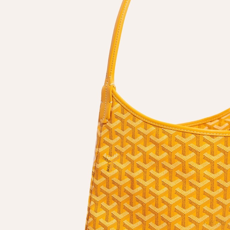 Goyard Bohème Hobo Bag Gul | WKQW9383