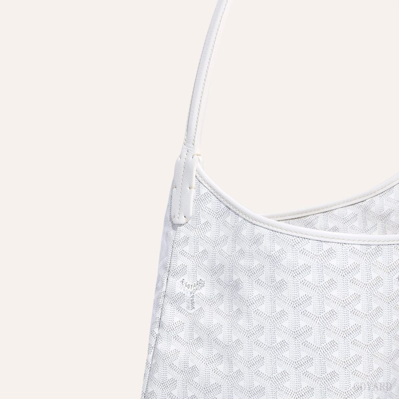 Goyard Bohème Hobo Bag Hvide | SVQA2759