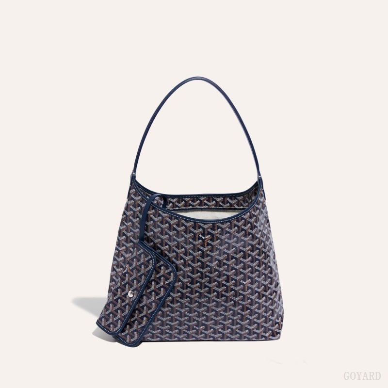 Goyard Bohème Hobo Bag Mørkeblå Blå | WOTV2969