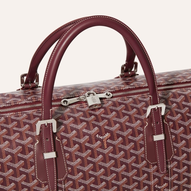 Goyard Boston 50 bag Bordeaux | RZAW4075