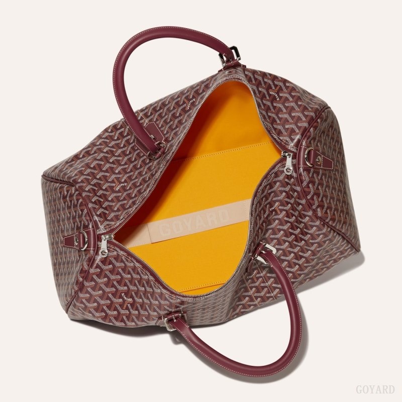 Goyard Boston 50 bag Bordeaux | RZAW4075