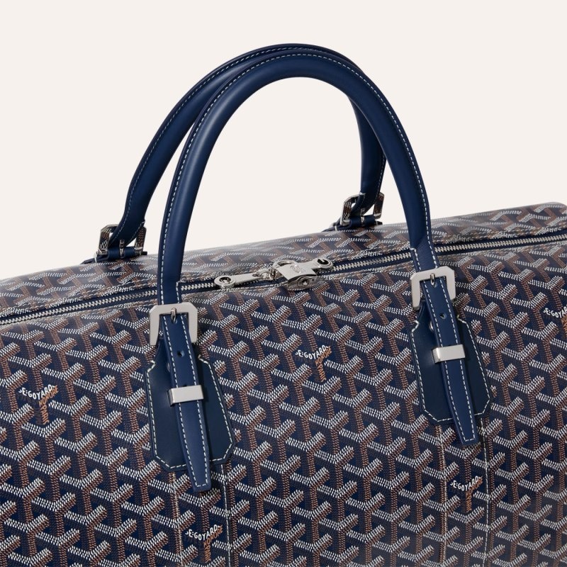 Goyard Boston 50 bag Mørkeblå Blå | IXIG5099