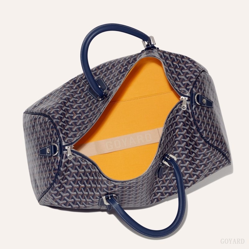 Goyard Boston 50 bag Mørkeblå Blå | IXIG5099