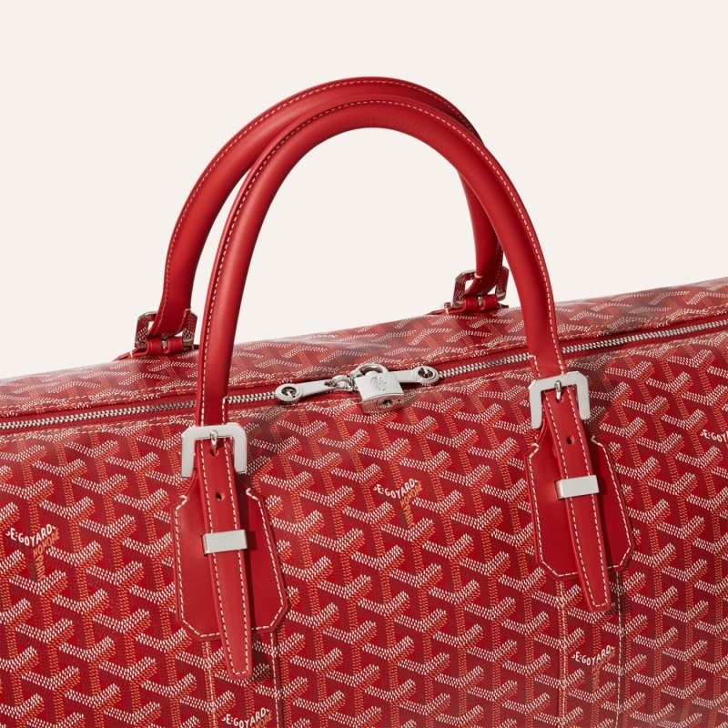 Goyard Boston 50 bag Rød | STFX5762