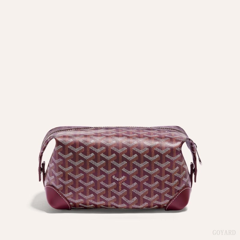 Goyard Bowling 25 Toiletry Bag Bordeaux | DLPU0970