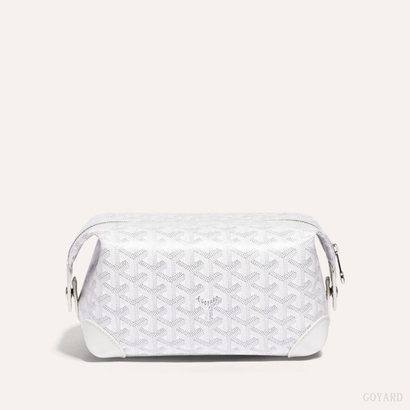 Goyard Bowling 25 Toiletry Bag Hvide | GGDM8738