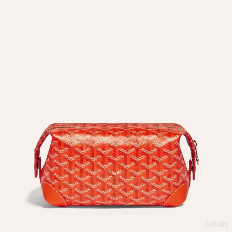 Goyard Bowling 25 Toiletry Bag Orange | VEWP0299