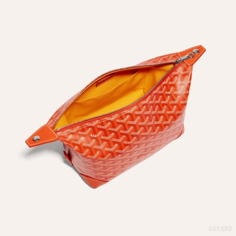 Goyard Bowling 25 Toiletry Bag Orange | VEWP0299