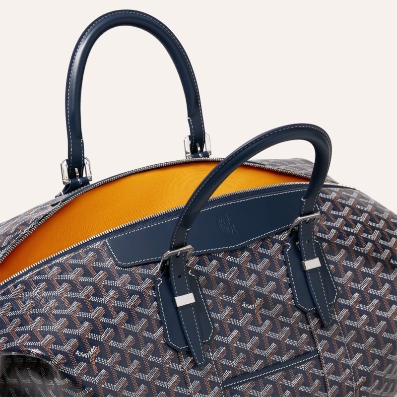 Goyard Bowling 45 bag Mørkeblå Blå | BAGP4854