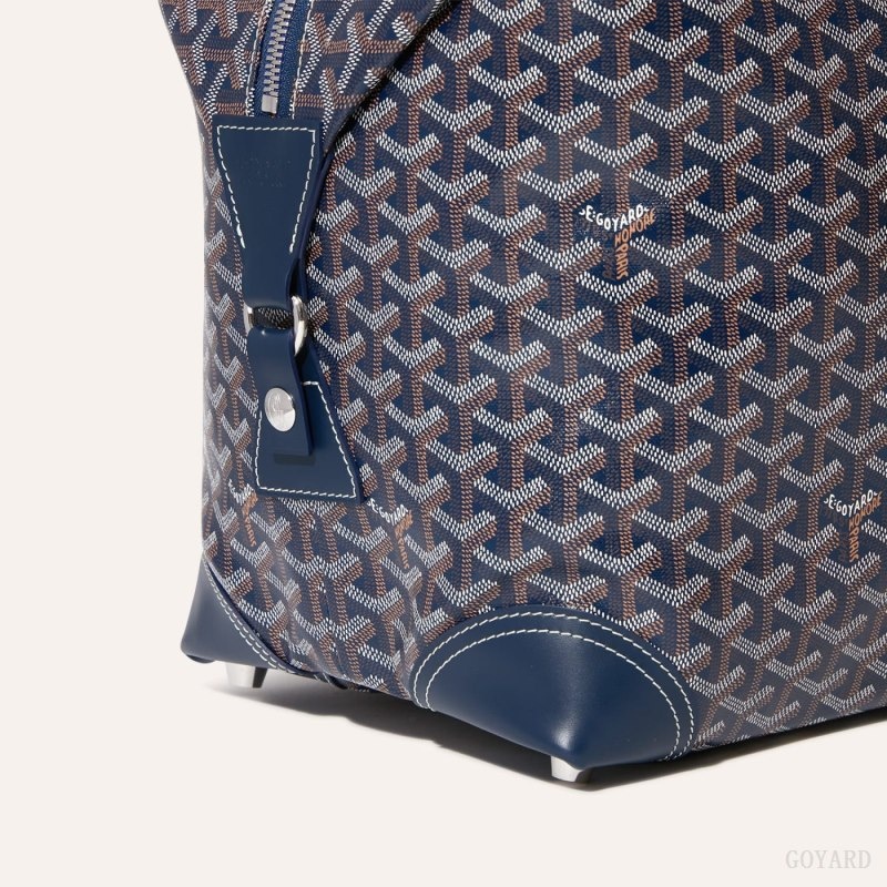 Goyard Bowling 55 bag Mørkeblå Blå | EATC5893