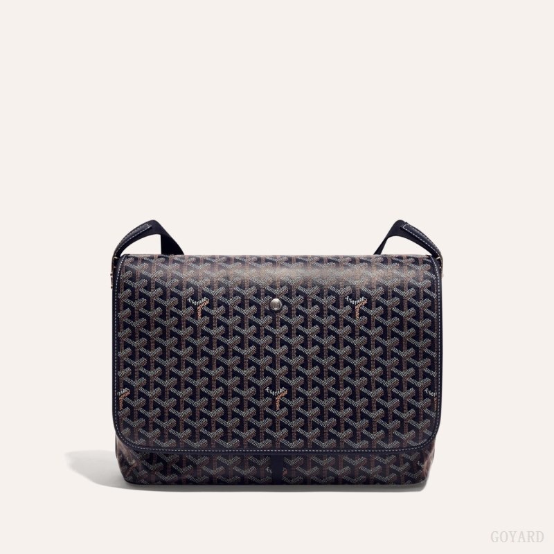 Goyard CAPETIEN MM MESSENGER BAG Mørkeblå Blå | IVWI8335