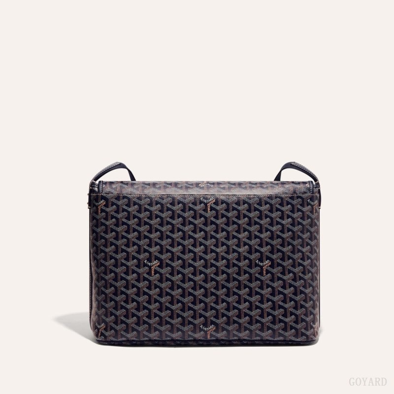 Goyard CAPETIEN MM MESSENGER BAG Mørkeblå Blå | IVWI8335