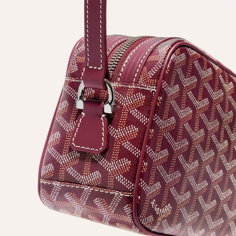 Goyard CAP-VERT PM BAG Bordeaux | JXYQ2595