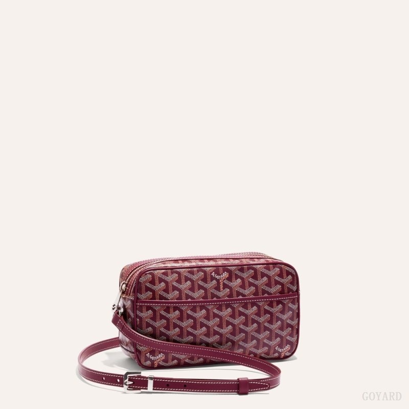 Goyard CAP-VERT PM BAG Bordeaux | JXYQ2595