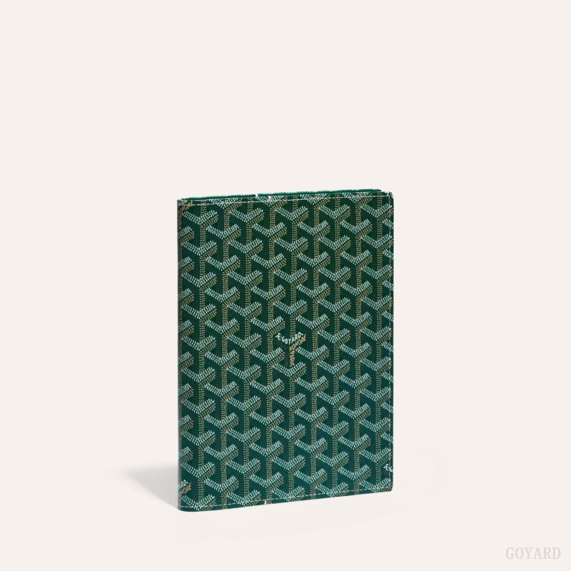 Goyard CASTIGLIONE DOCUMENT COVER Grøn | HVNU9274