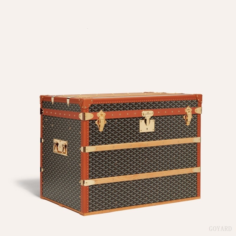 Goyard COURRIER TRUNK Sort Brune | LCNQ3944