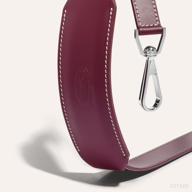 Goyard CUIR MM STRAP Bordeaux | ZIDB0447