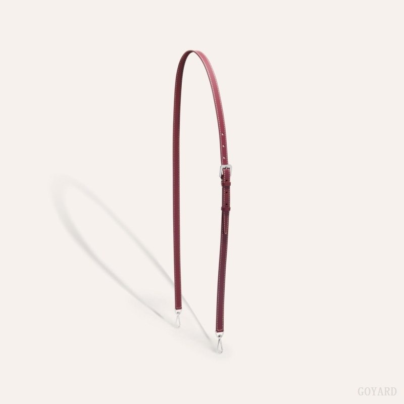 Goyard CUIR PM STRAP Bordeaux | RRME4024