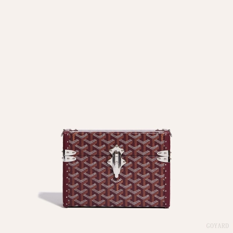 Goyard Cassette Trunk Bag Bordeaux | OKSD3976