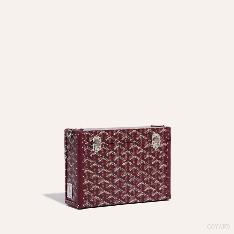 Goyard Cassette Trunk Bag Bordeaux | OKSD3976