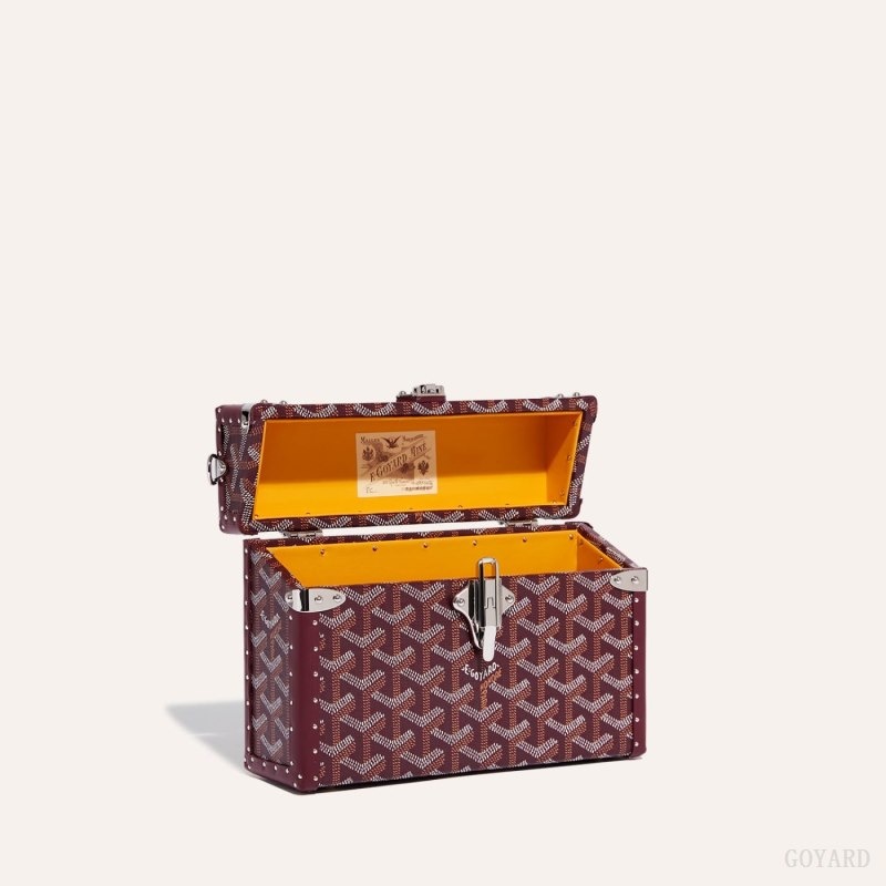 Goyard Cassette Trunk Bag Bordeaux | OKSD3976