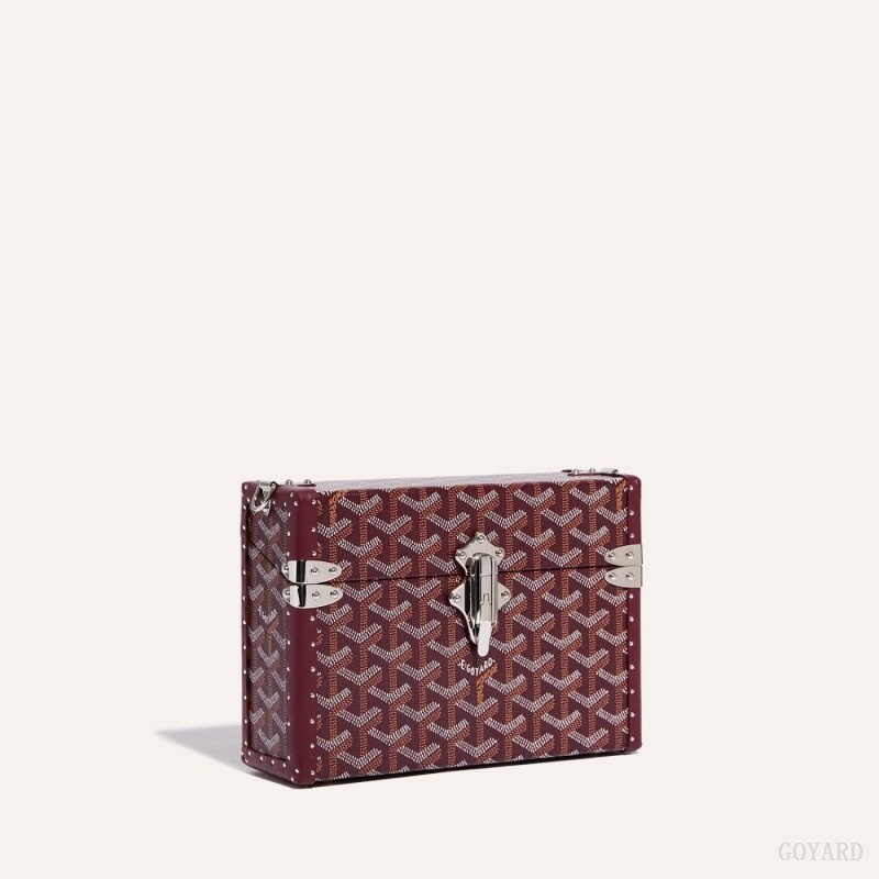 Goyard Cassette Trunk Bag Bordeaux | OKSD3976