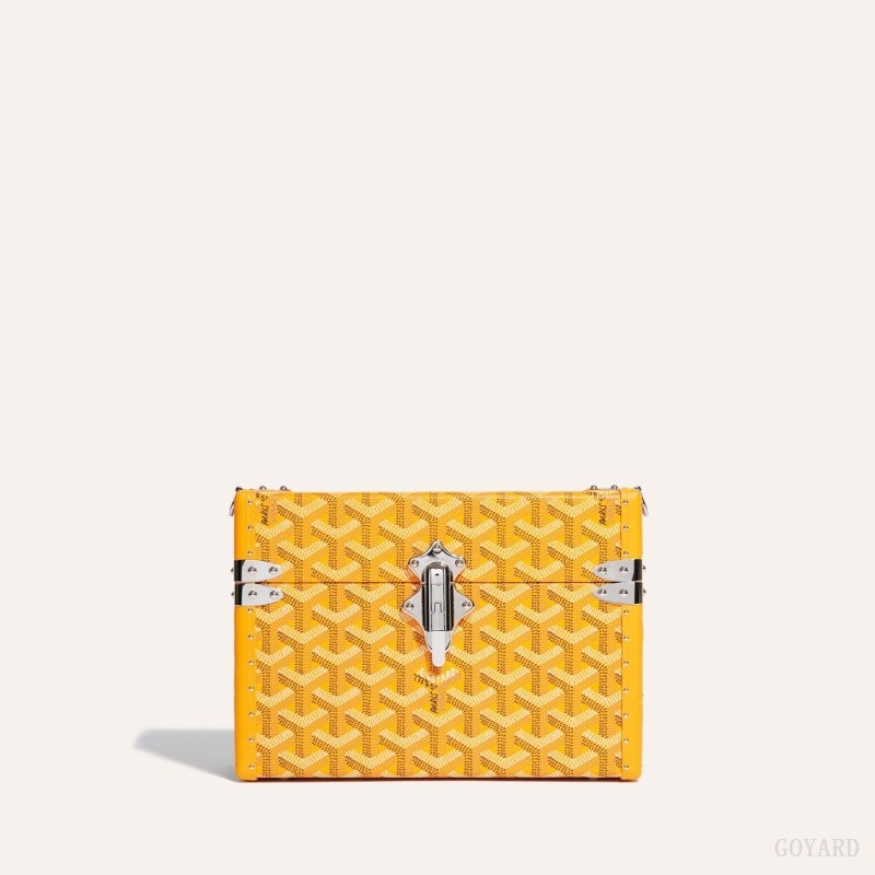 Goyard Cassette Trunk Bag Gul | DIML1160