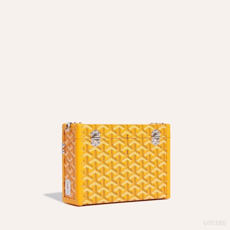 Goyard Cassette Trunk Bag Gul | DIML1160