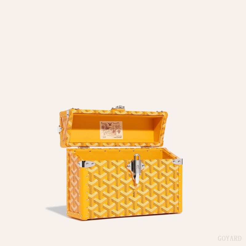 Goyard Cassette Trunk Bag Gul | DIML1160