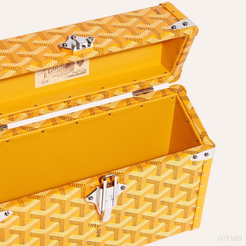 Goyard Cassette Trunk Bag Gul | DIML1160