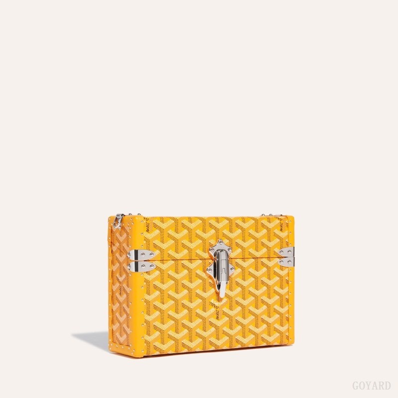 Goyard Cassette Trunk Bag Gul | DIML1160