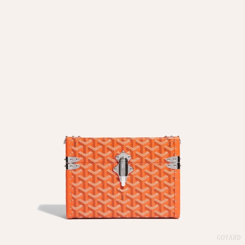 Goyard Cassette Trunk Bag Orange | RBLL9686