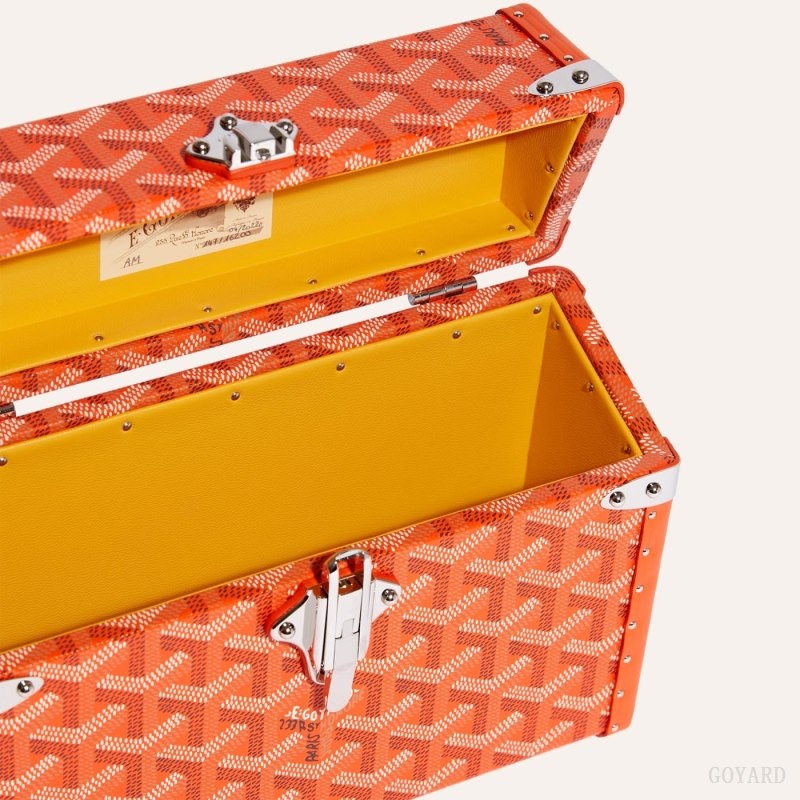 Goyard Cassette Trunk Bag Orange | RBLL9686