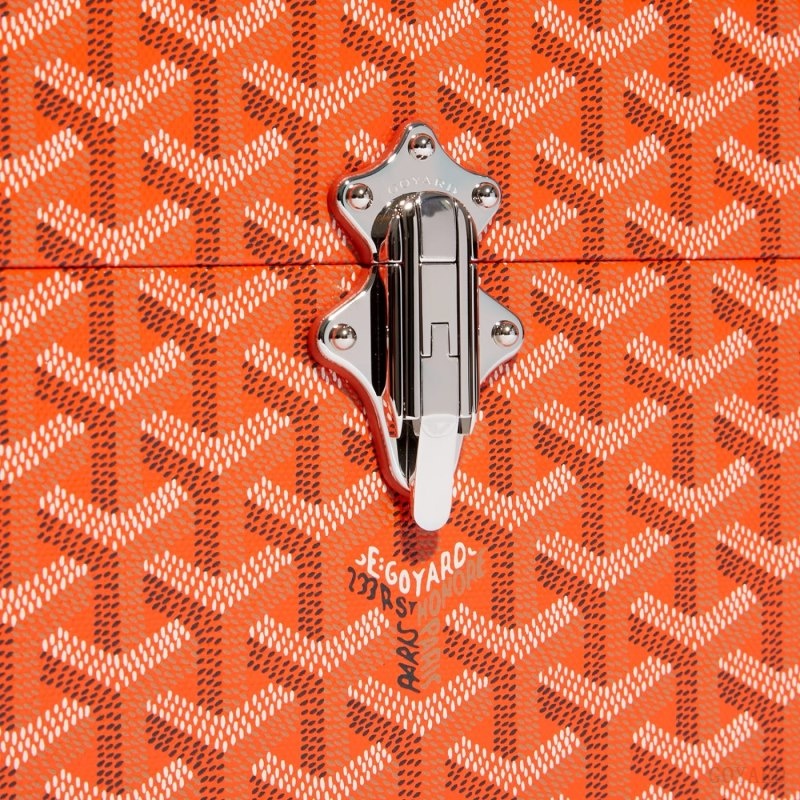 Goyard Cassette Trunk Bag Orange | RBLL9686