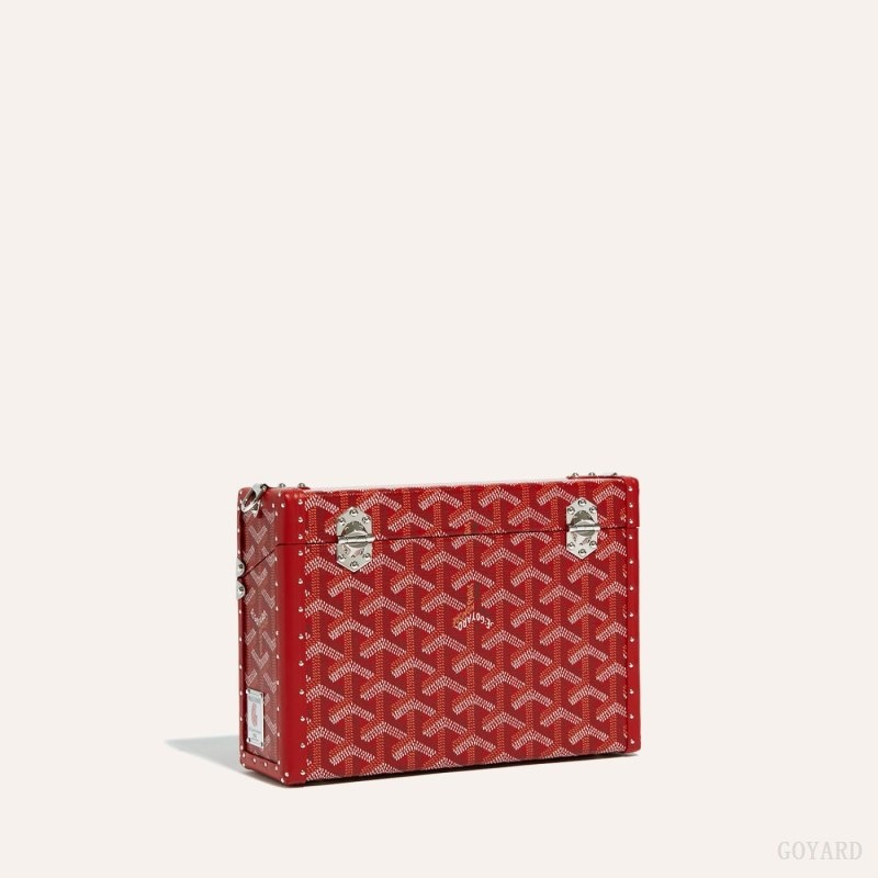 Goyard Cassette Trunk Bag Rød | IJSL1759