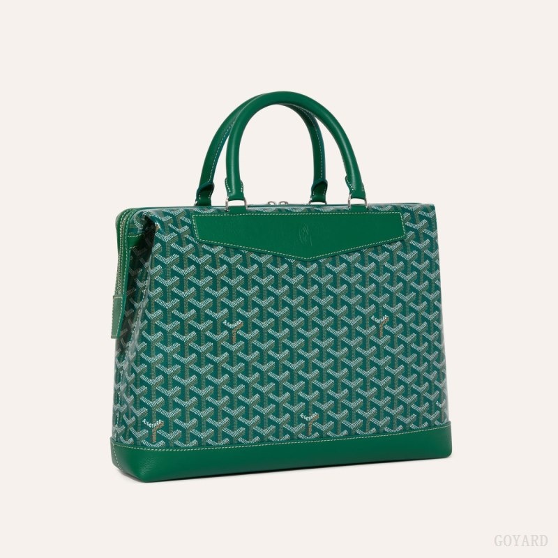 Goyard Cisalpin Document Case Grøn | KHTB1794