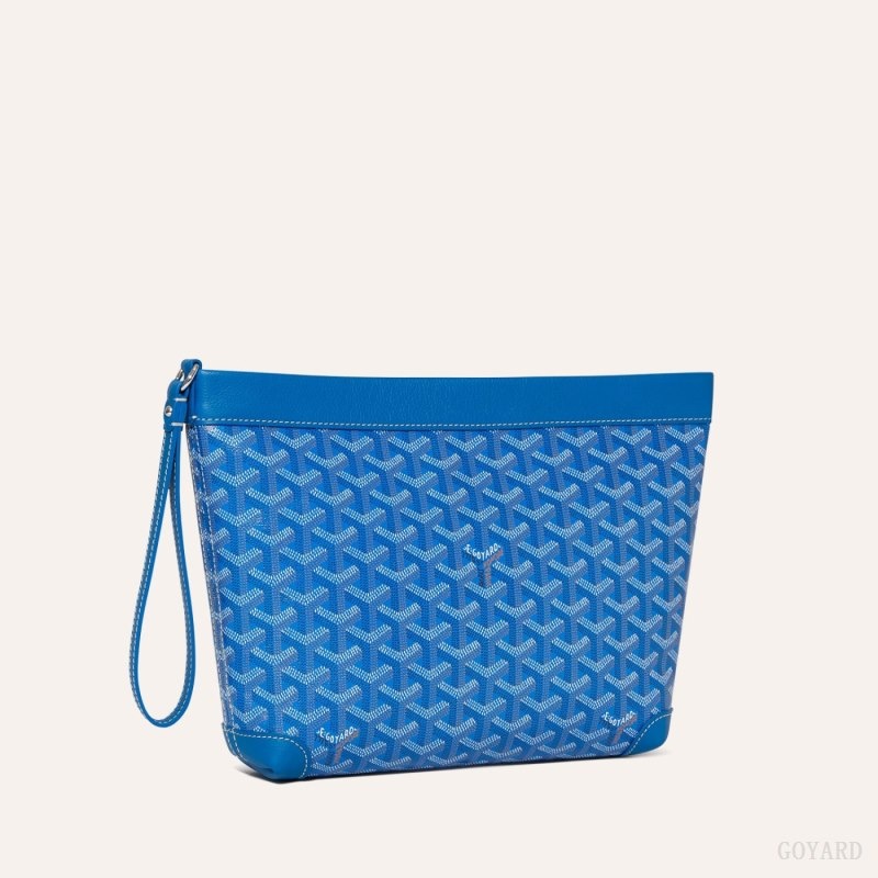 Goyard Conti pouch Blå | LFCW3742