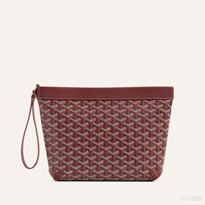 Goyard Conti pouch Bordeaux | MXJB0031