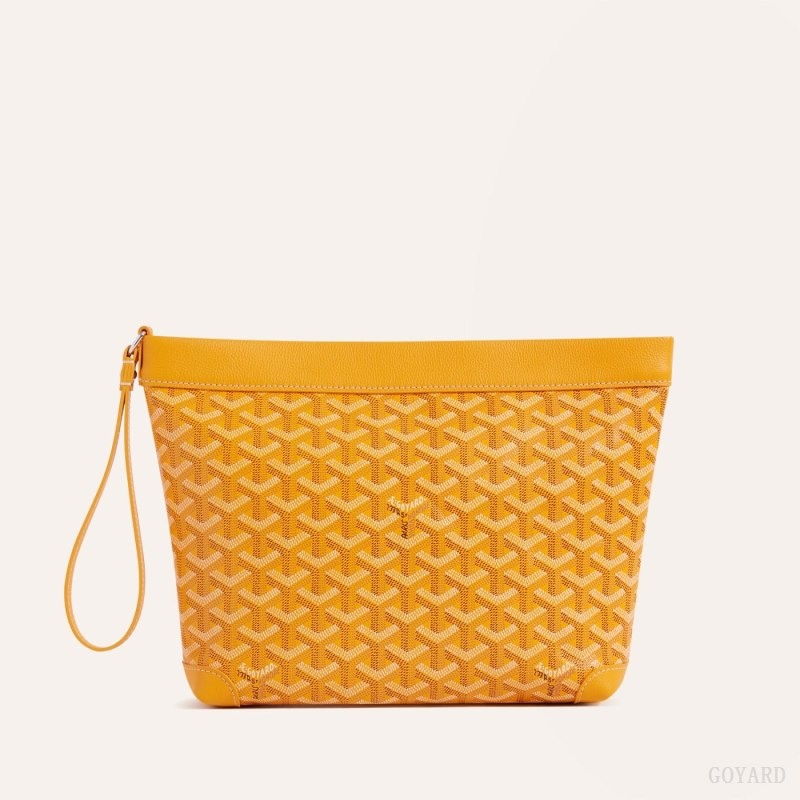 Goyard Conti pouch Gul | OICW5804