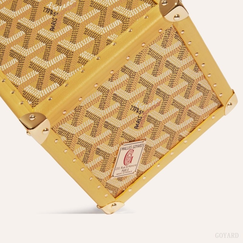 Goyard Dé Trunk Bag Guld | JVMI8225