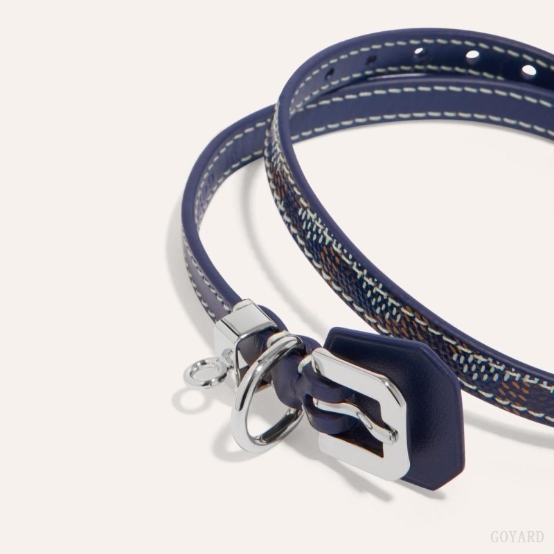 Goyard EDMOND BRACELET Mørkeblå Blå | FSWJ2789