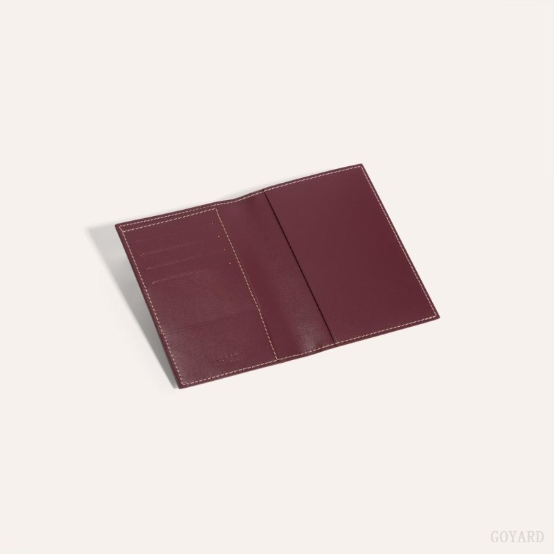 Goyard GRENELLE PASSPORT COVER Bordeaux | OHLC2499