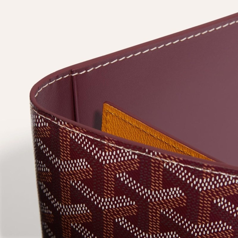 Goyard GRENELLE PASSPORT COVER Bordeaux | OHLC2499