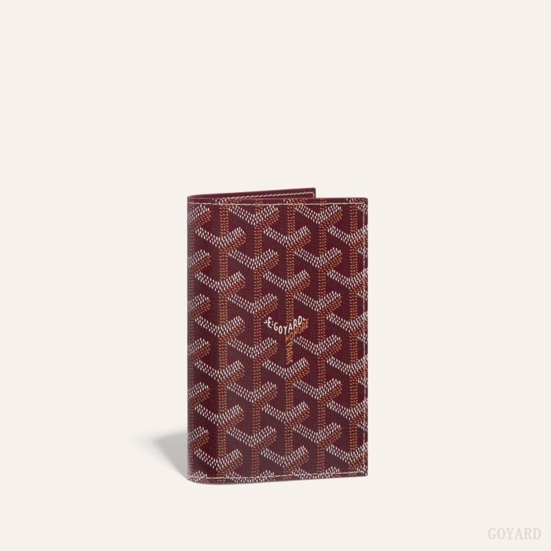 Goyard GRENELLE PASSPORT COVER Bordeaux | OHLC2499