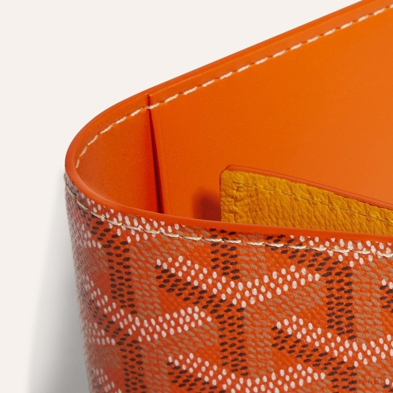 Goyard GRENELLE PASSPORT COVER Orange | OXVG5666