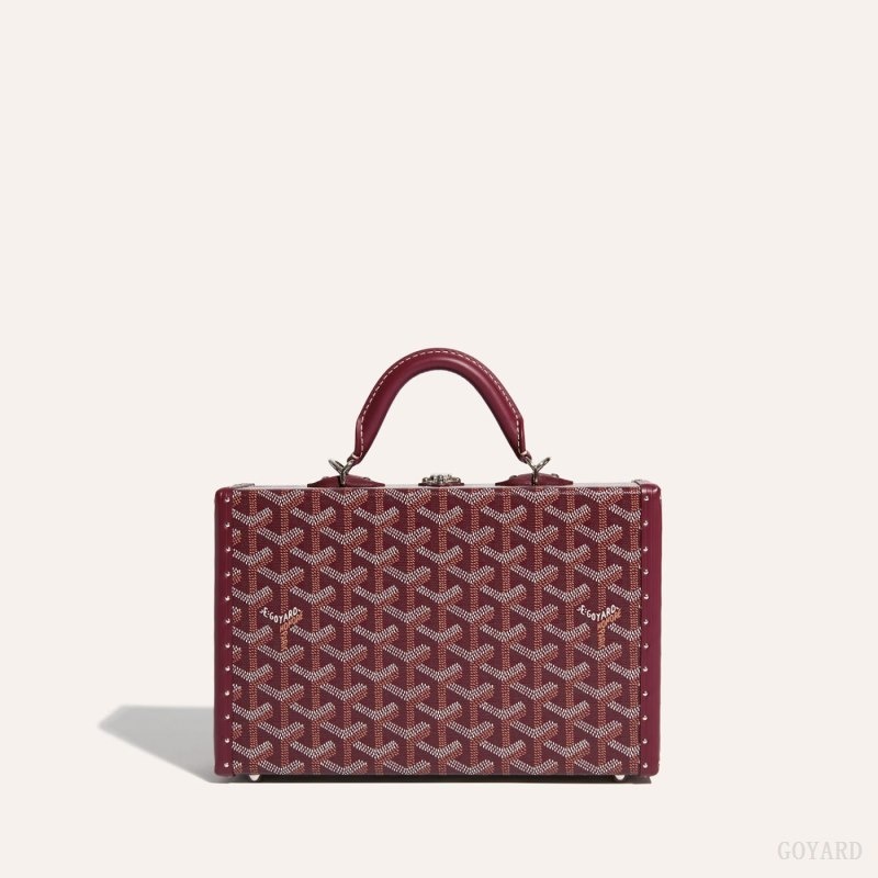 Goyard Grand Hôtel Trunk Bag Bordeaux | WDHD1462