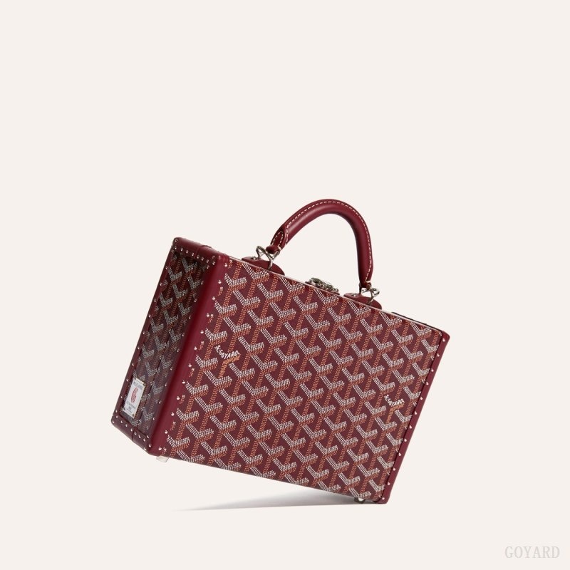 Goyard Grand Hôtel Trunk Bag Bordeaux | WDHD1462