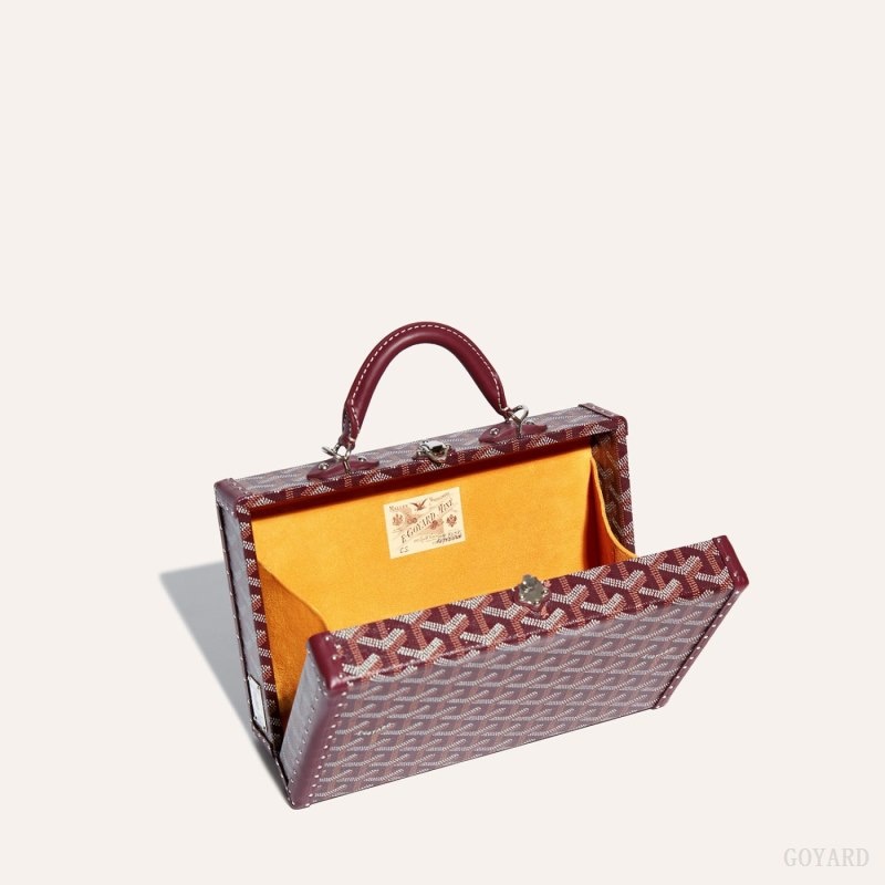 Goyard Grand Hôtel Trunk Bag Bordeaux | WDHD1462