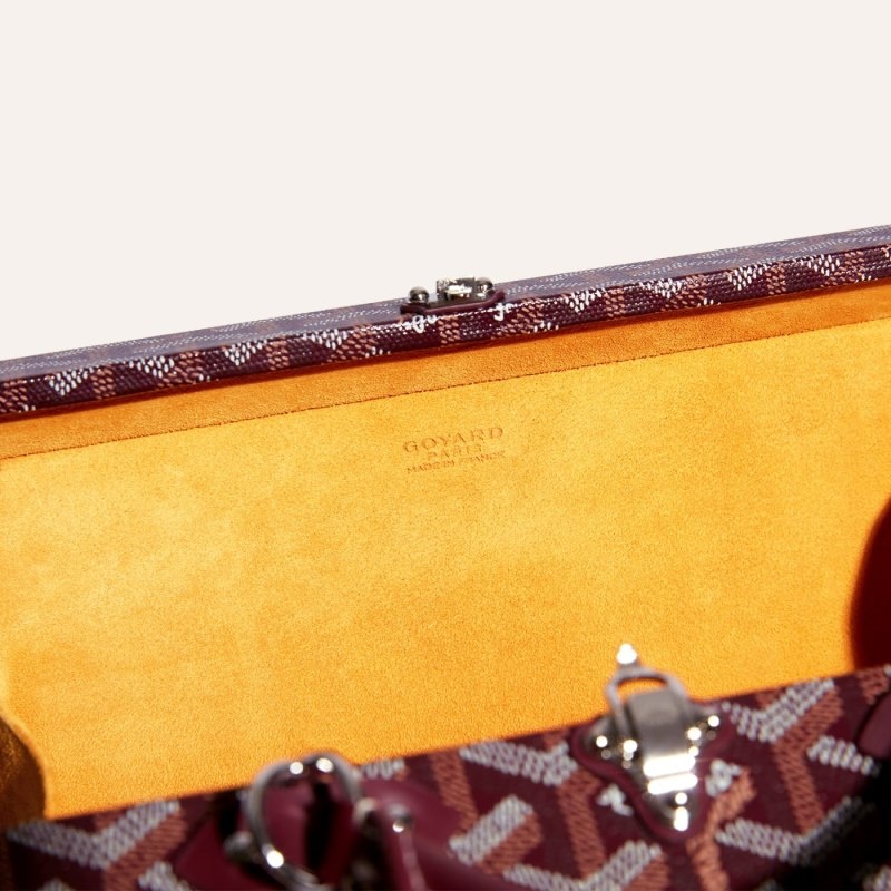 Goyard Grand Hôtel Trunk Bag Bordeaux | WDHD1462