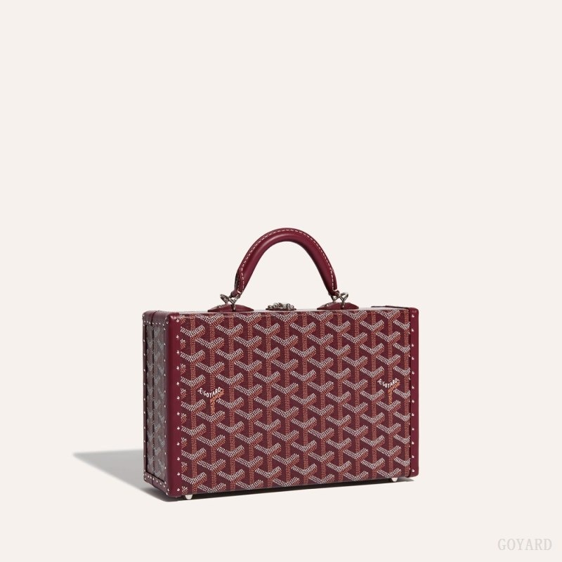 Goyard Grand Hôtel Trunk Bag Bordeaux | WDHD1462